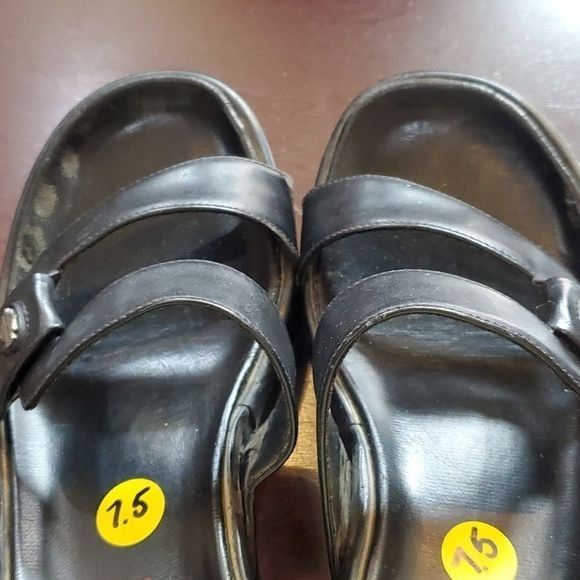 Harley Davidson Harley-Davidson Enchanted Black Sz. 7.5 Platform Sandals Size US 7.5 / IT 37.5 - 4 Thumbnail