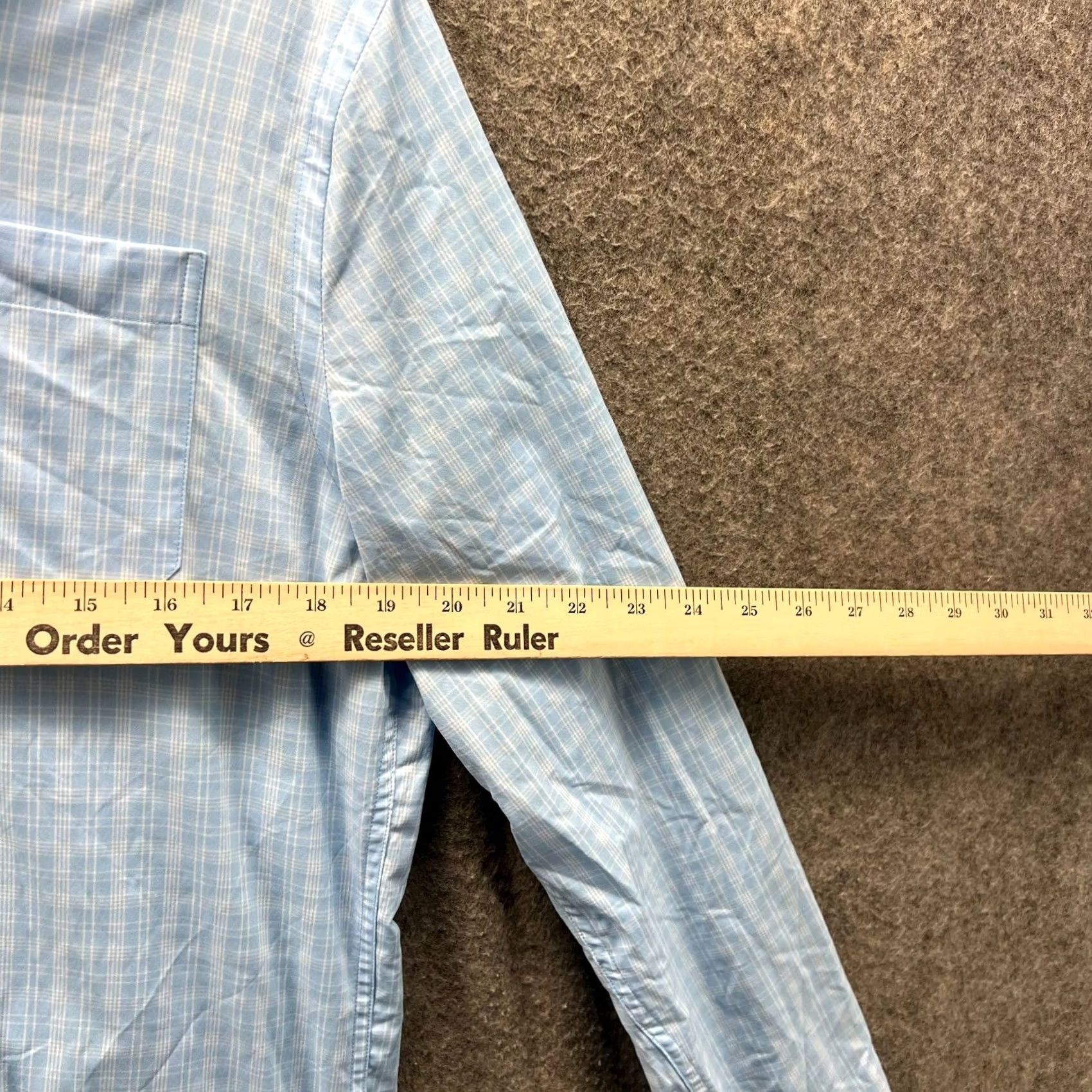 Southern Tide Southern Tide Shirt Mens Small Blue Button-Down Classic Stretch Plaid Knit Check Shirt Size US S / EU 44-46 / 1 - 3 Thumbnail