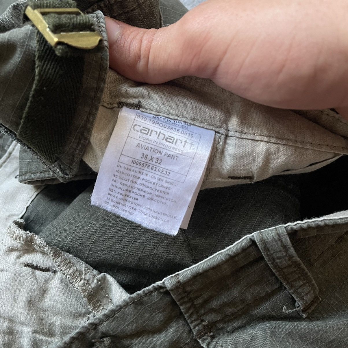 Carhartt Wip Vintage Carharrt Wip Aviation Pant Size US 36 / EU 52 - 4 Thumbnail