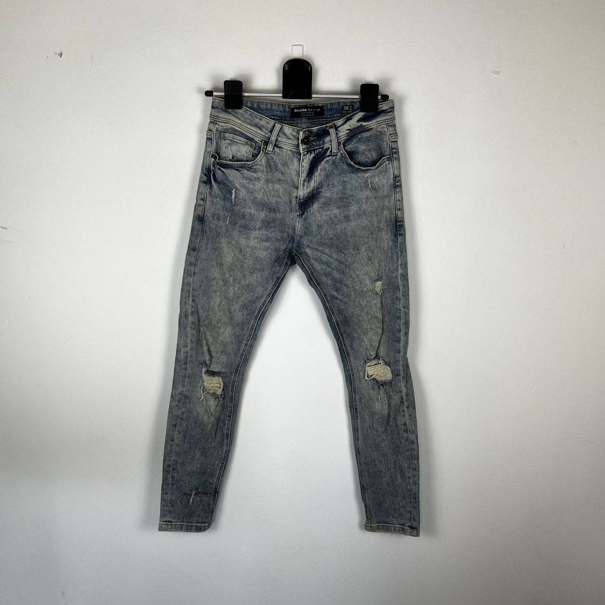 Bershka y2k Bershka Denim Super Skinny Fit Jeans Avant Garde Size 29" - 1 Thumbnail