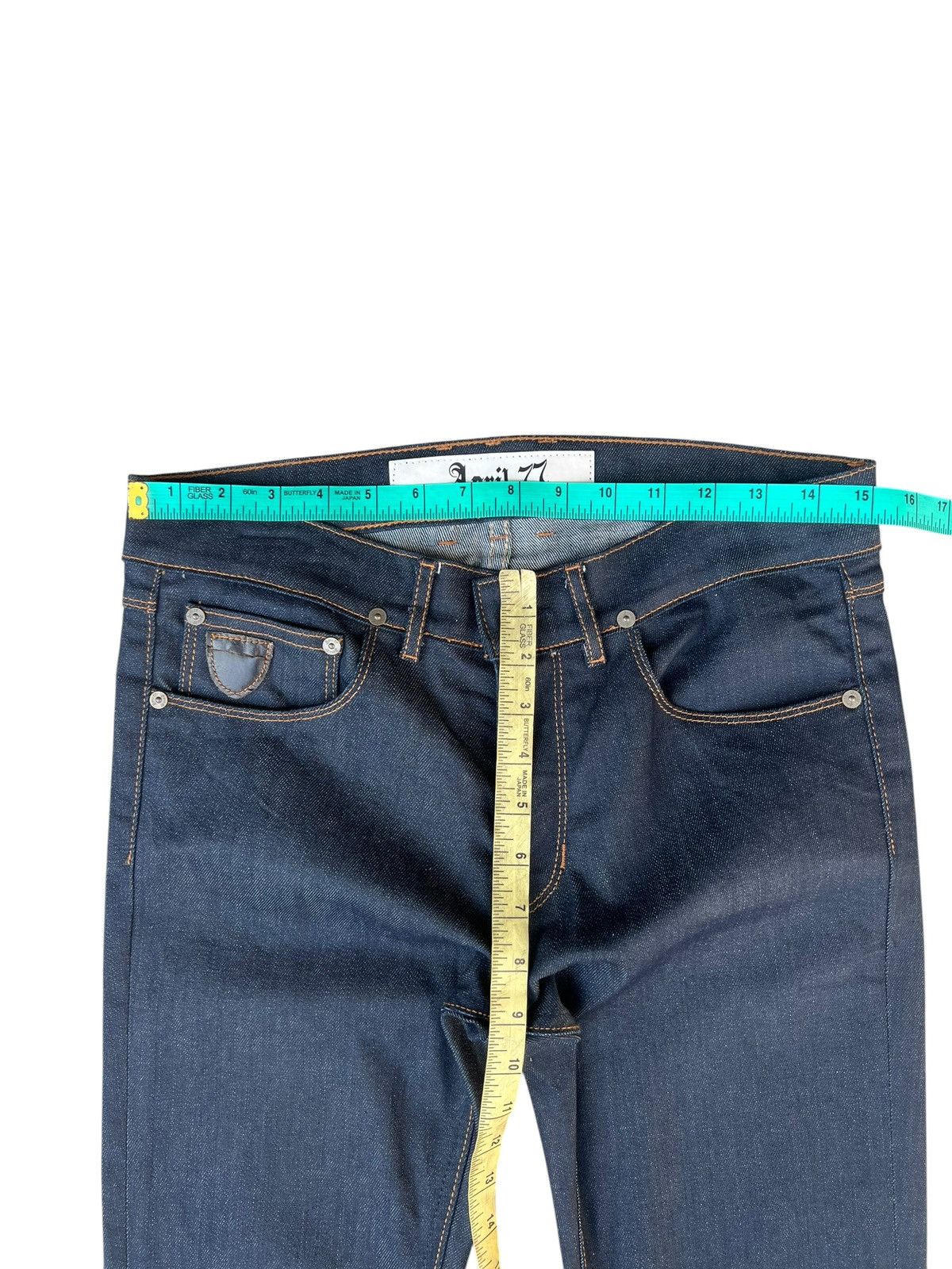 April 77 2001 April 77 Joey Overdrive Stretch Denim Waxed Jeans Size US 29 - 4 Thumbnail