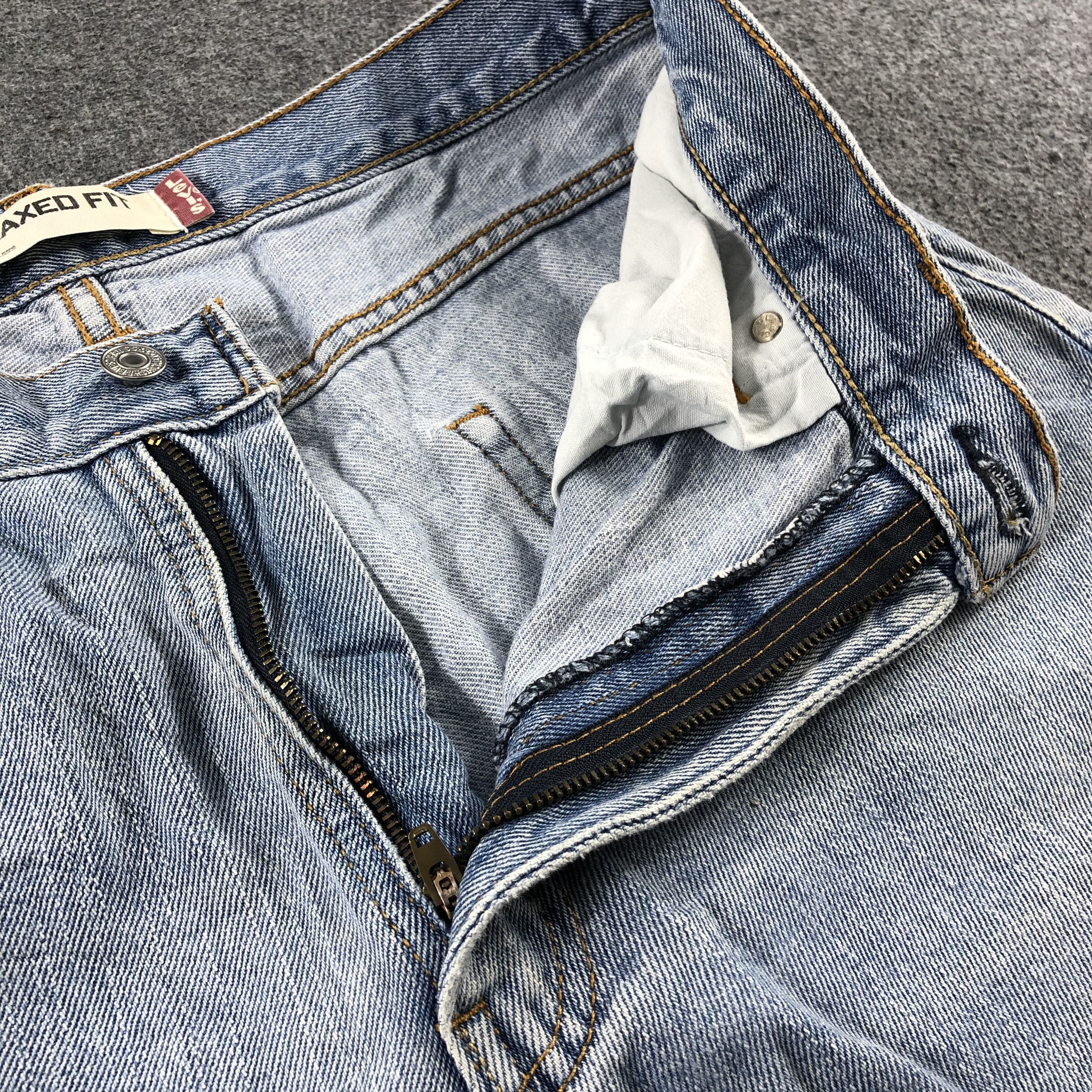 Levi's Vintage Blue Wash Levis 550 Jeans-J2491 Size US 34 / EU 50 - 8 Thumbnail