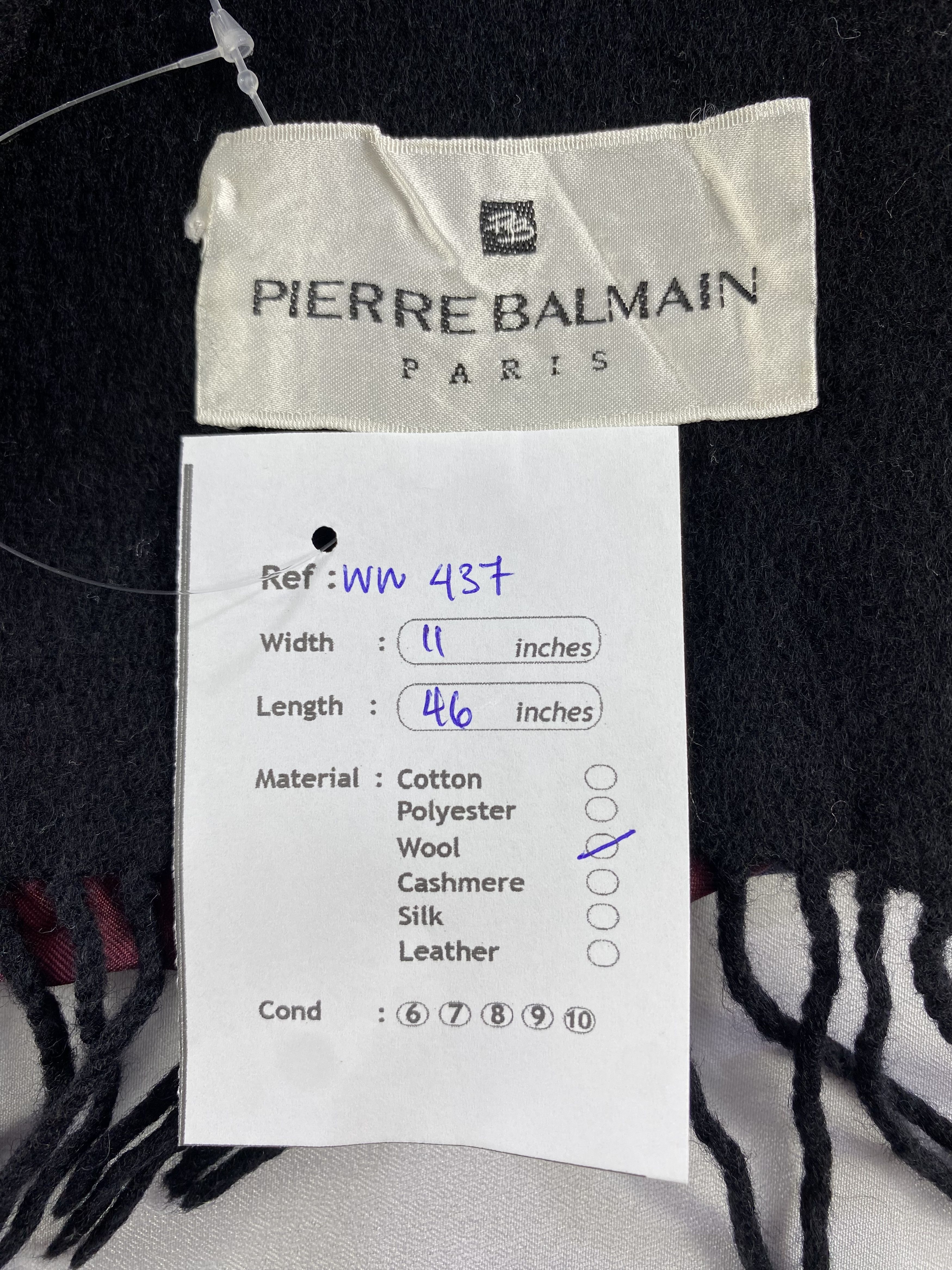 Pierre Balmain Pierre Balmain Scarf / Muffler / Neckwear - WW437 Size ONE SIZE - 6 Thumbnail