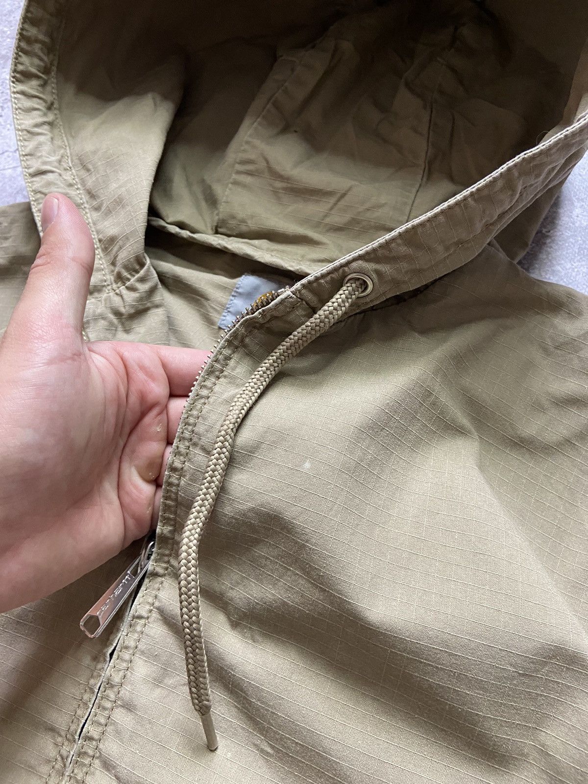 Carhartt Vinatge Carhartt Active Jacket Beige Size US L / EU 52-54 / 3 - 3 Thumbnail