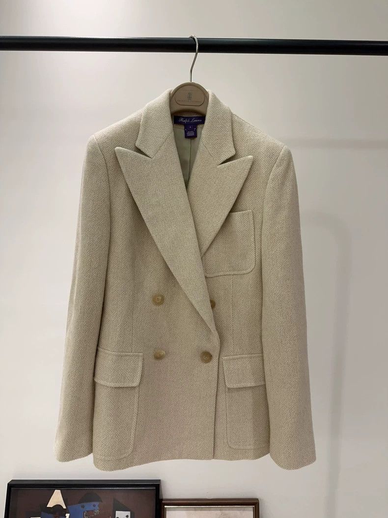RRL Ralph Lauren RRL Ralph Lauren Purple logo show style suit jacket Size XL / US 12-14 / IT 48-50 - 2 Thumbnail