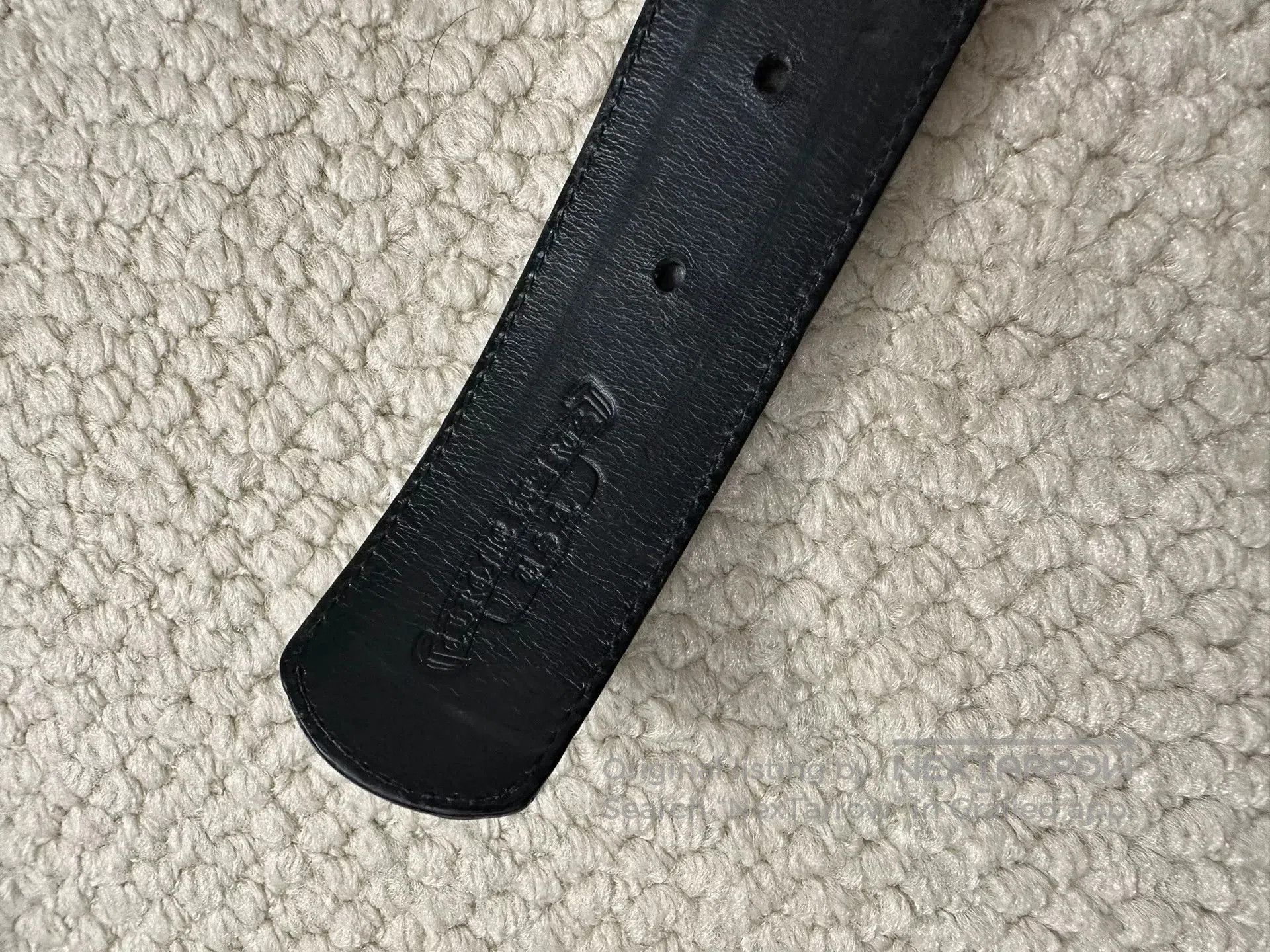Chrome Hearts Chrom Hearts Vine Flower Eyelet Belt. Size ONE SIZE - 5 Thumbnail