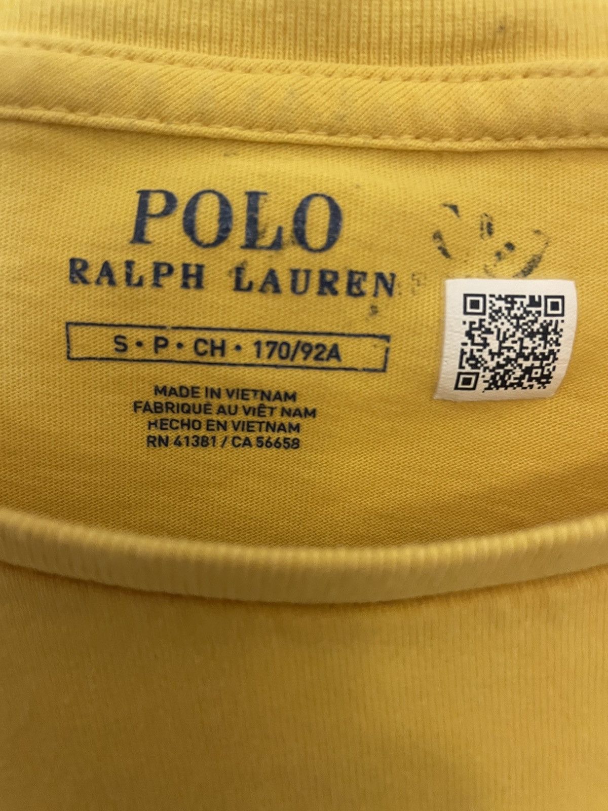 Polo Ralph Lauren Polo Ralph Lauren Yellow Long-sleeve Shirt Size US S / EU 44-46 / 1 - 2 Thumbnail