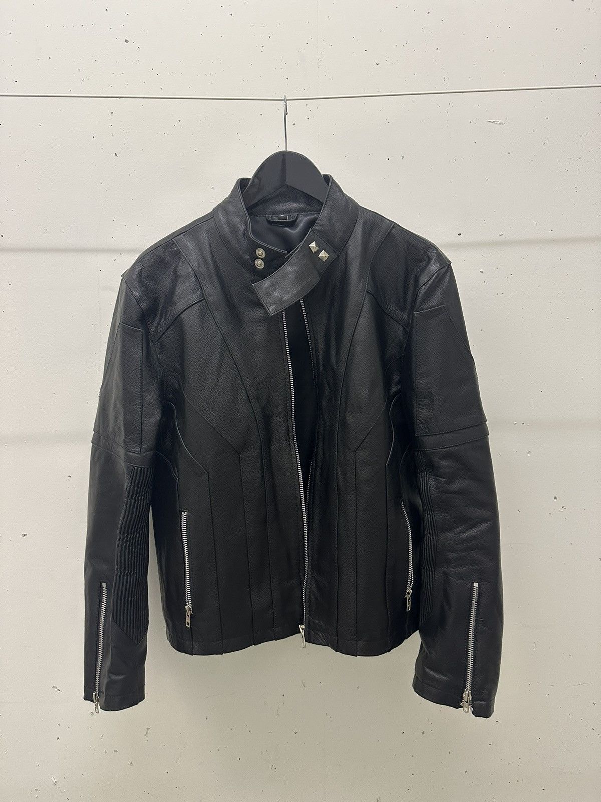 Phtmne „Slate“ Leather Jacket - Outerwear