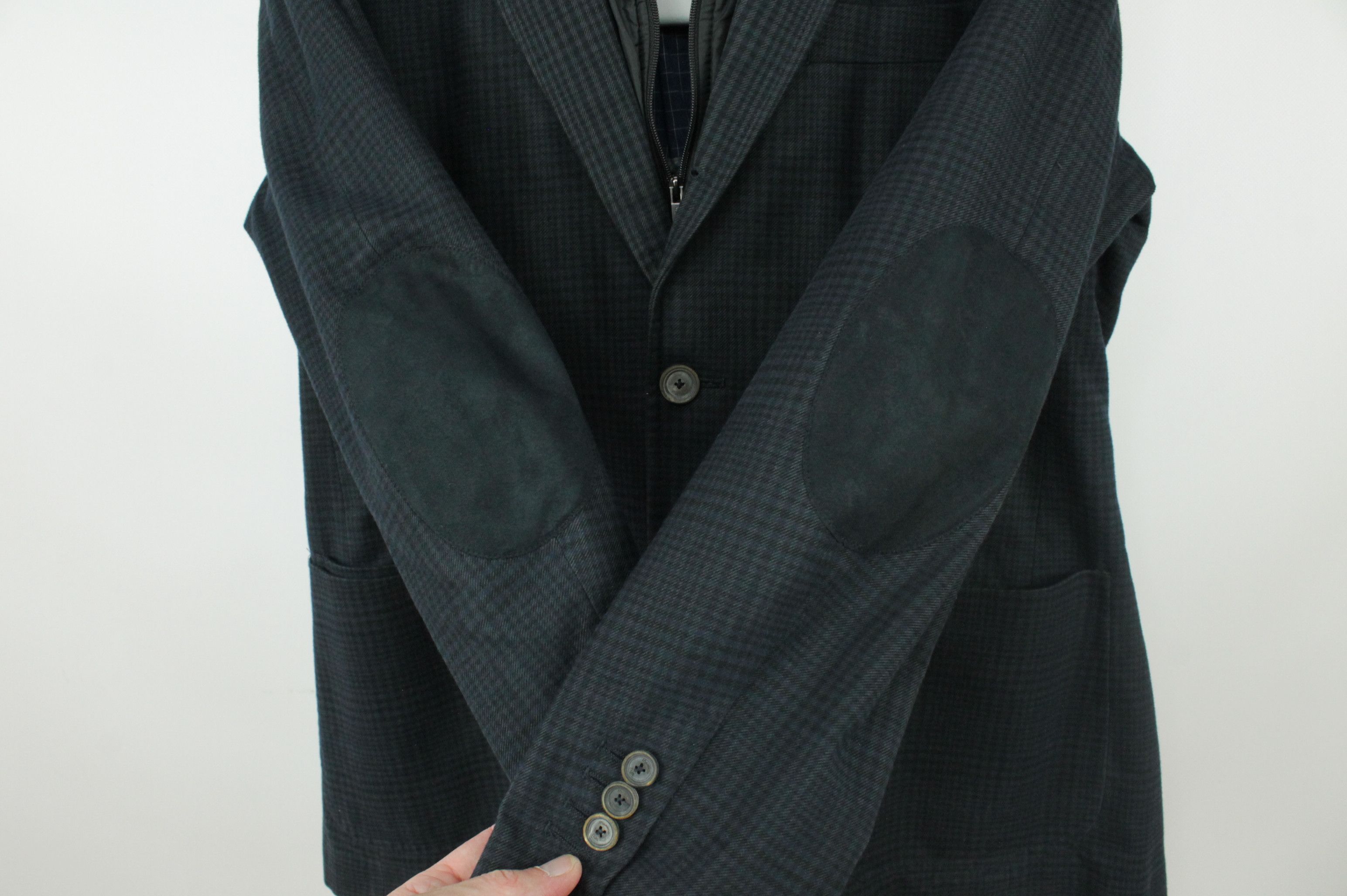 Massimo Dutti Massimo Dutti Extrafine Cotton Zip Lining Blazer Jacket Size US L / EU 52-54 / 3 - 7 Thumbnail