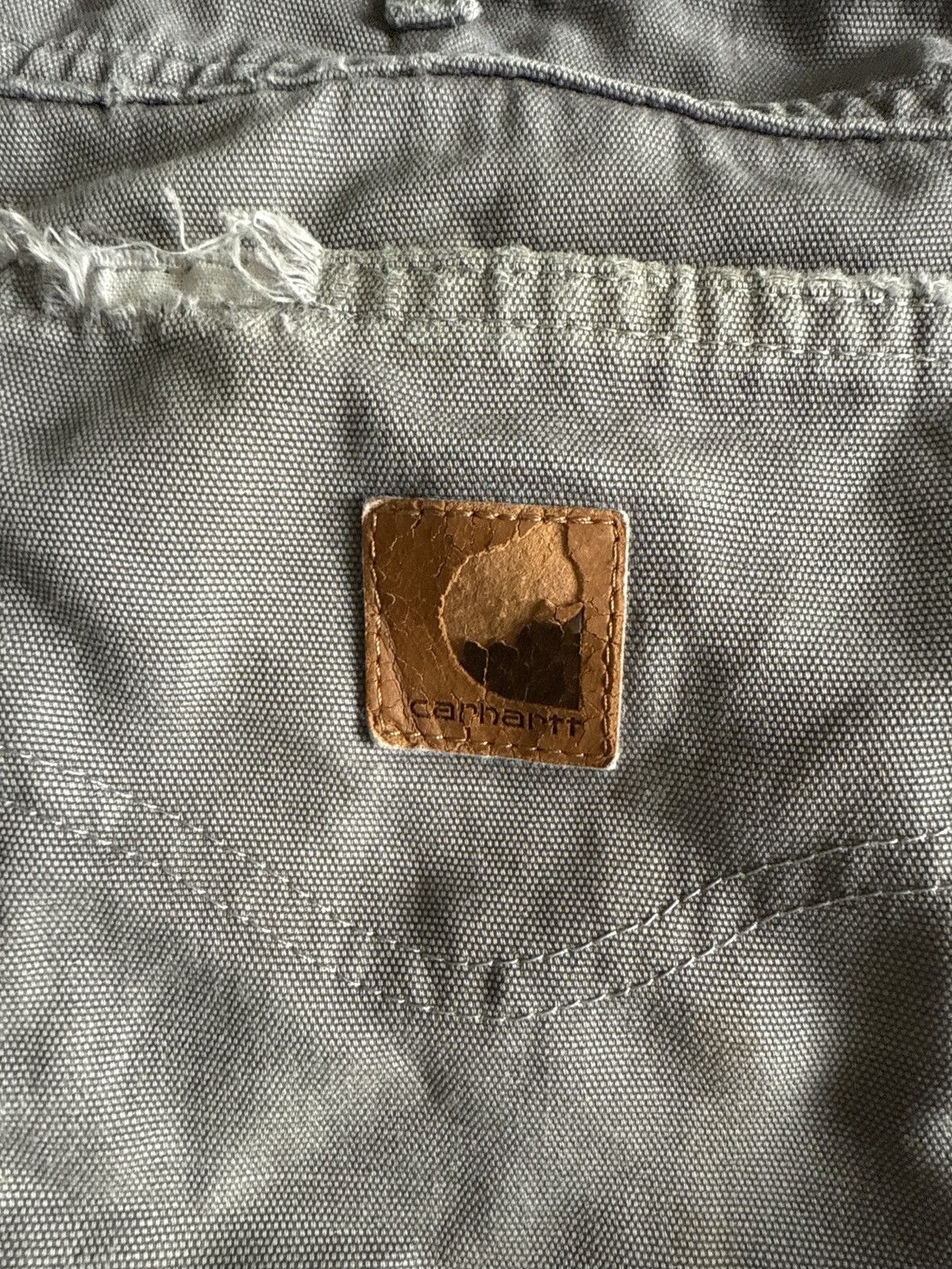 Carhartt × Carhartt Wip VINTAGE CARHARTT THRASHED WORKWEAR CARPENTER DESIGN Size US 36 / EU 52 - 8 Thumbnail