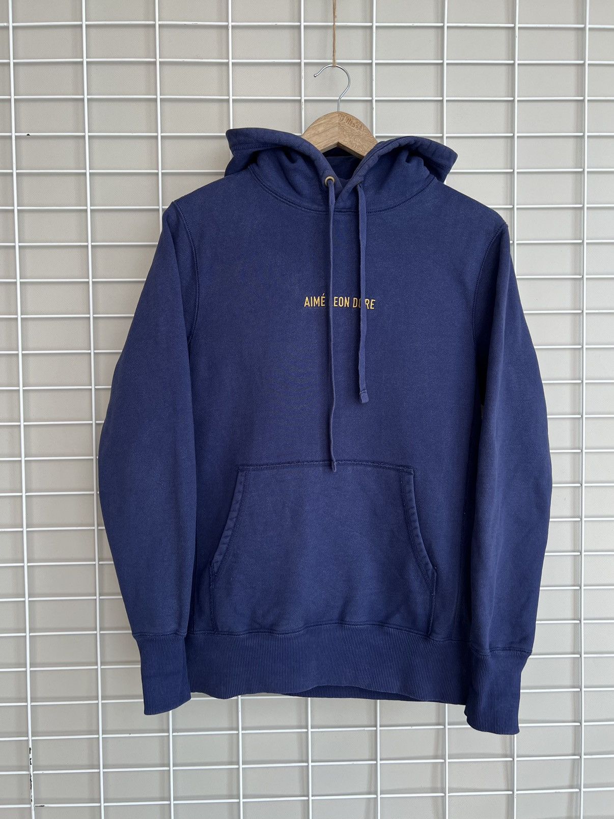 Aime Leon Dore Aime Leon Dore Hoodie With Gold Script Logo Mens Size S Size US S / EU 44-46 / 1 - 1 Thumbnail