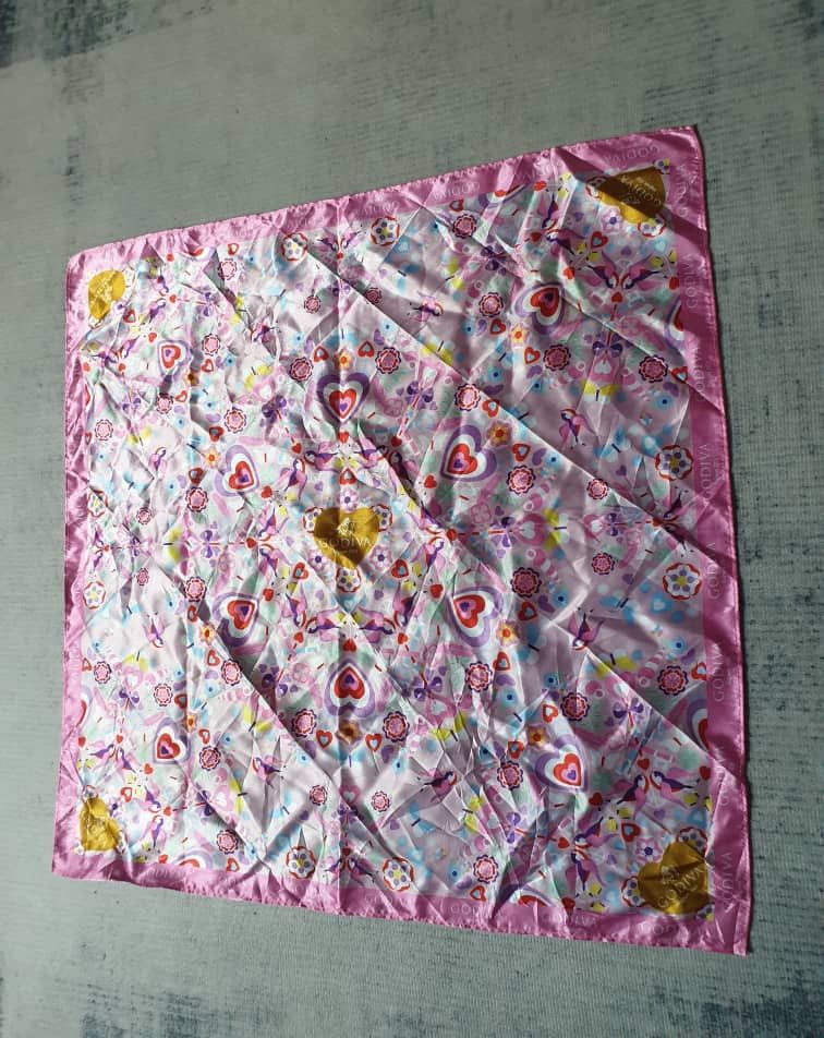 Japanese Brand Godiva premium multicolour scarves Size ONE SIZE - 4 Thumbnail