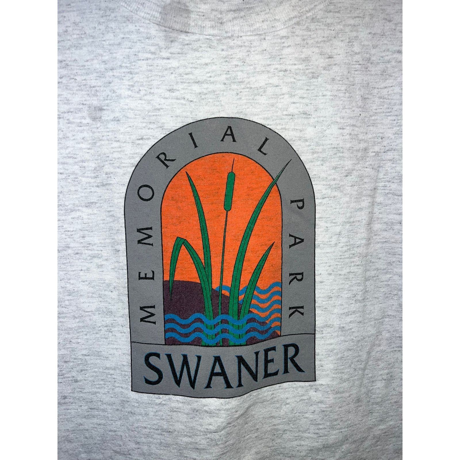 Vintage Vintage Swaner Utah Shirt Gray Tee Memorial Run VTG 90s L Size US L / EU 52-54 / 3 - 2 Thumbnail