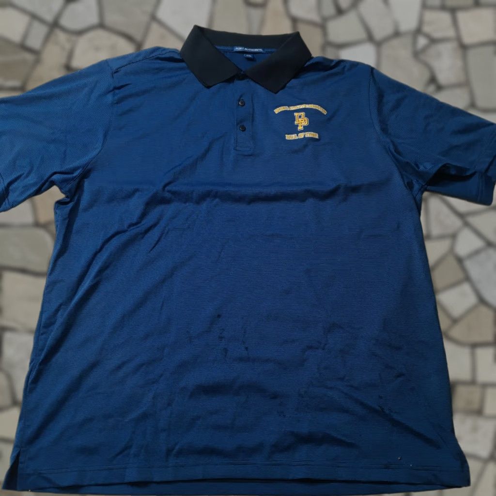 Port Authority Polo Shirt Mens 2XL Blue Port Authority Embroidered Hall of Fame Broncos Shirt Polo Embroidered Blue 2XL Port Authority Mens Size US XXL / EU 58 / 5 - 1 Thumbnail