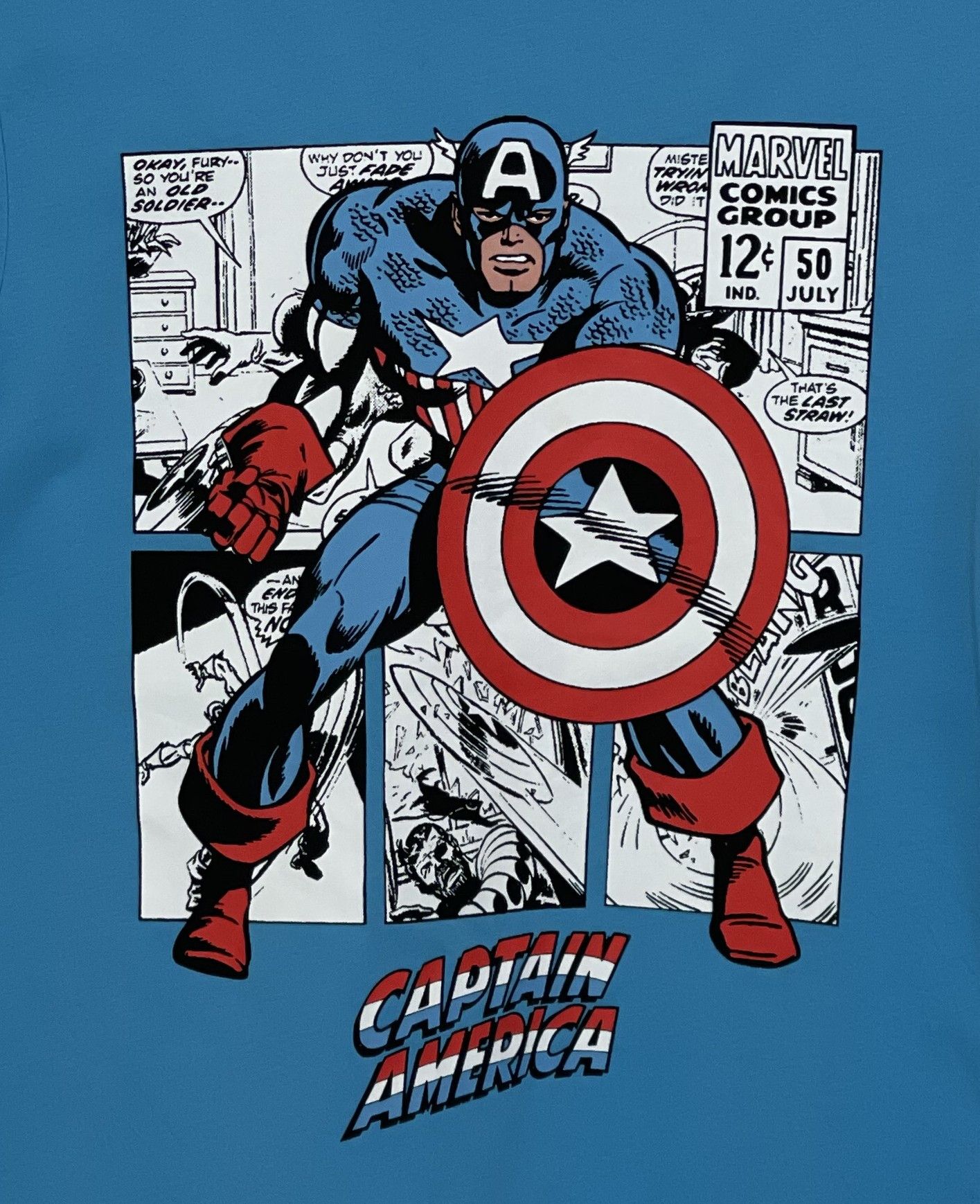 Marvel Comics CAPTAN AMERICA MARVEL Size US M / EU 48-50 / 2 - 2 Thumbnail