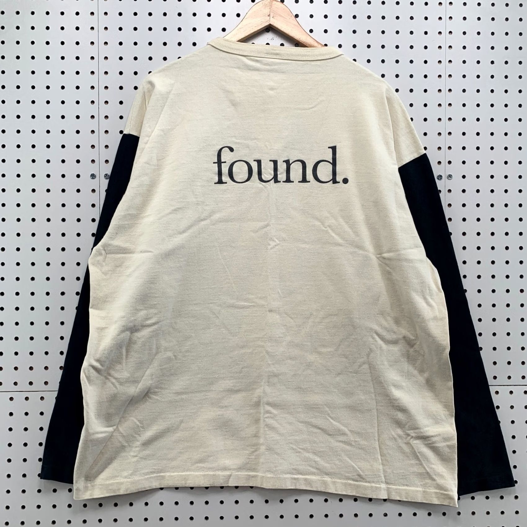 Vintage VINTAGE WAA-MU Show Henley Shirt Beige Long Sleeve Lost & Found Mens 2XL 1994 Size US XL / EU 56 / 4 - 2 Thumbnail