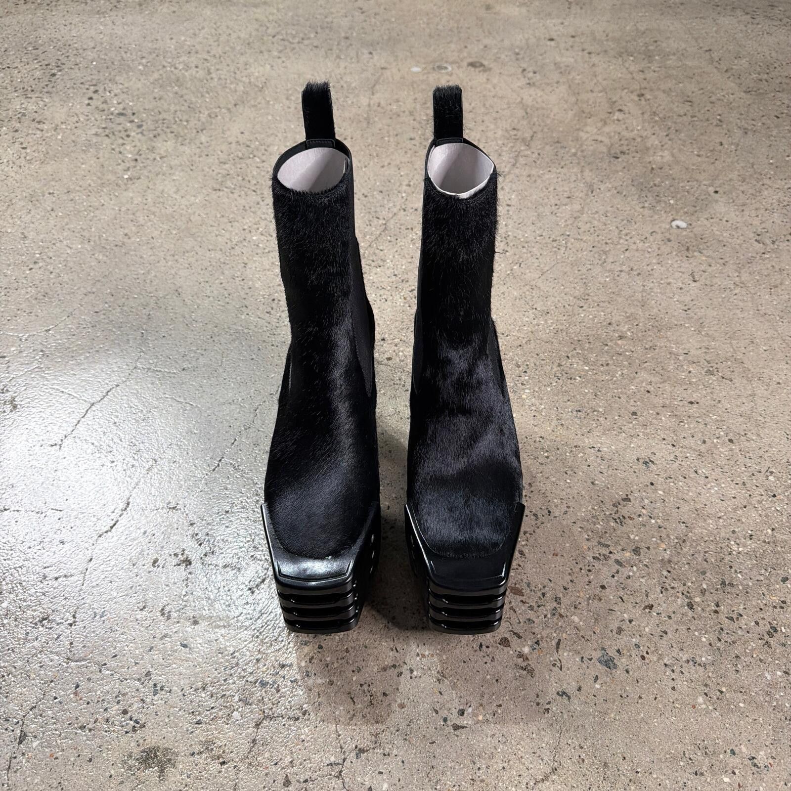 Rick Owens Rick Owens Pony Hair Kiss Heels Size US 8 / EU 41 - 3 Thumbnail