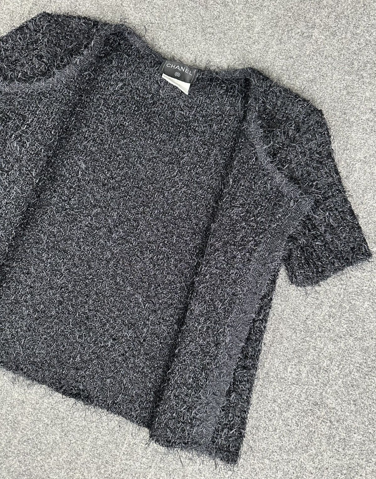 Chanel Chanel - Karl Lagerfeld S/S99 Glitter Camisole Knit Blouse Size S / US 4 / IT 40 - 2 Thumbnail