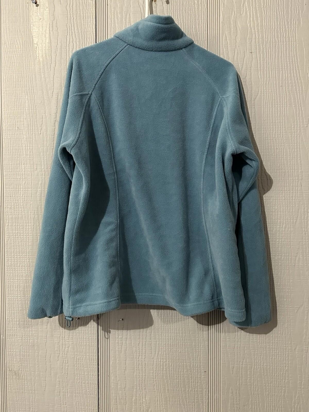 Columbia columbia full zip fleece jacket women's xl Blue Size XL / US 12-14 / IT 48-50 - 8 Thumbnail