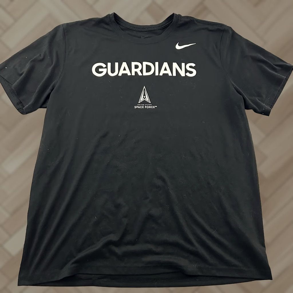 Nike Nike Guardians Space Force Short Sleeve T Shirt XL Black Mens Space 90s Guardians Nike Shirt Size US XL / EU 56 / 4 - 1 Thumbnail
