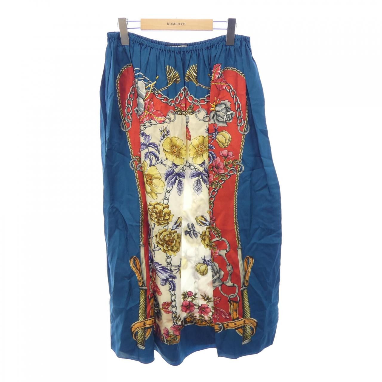 Gucci Gucci Gucci Silk Skirt Textile Skirts 544187ZLQ53 DUTY FREE for USA Size ONE SIZE - 1 Thumbnail