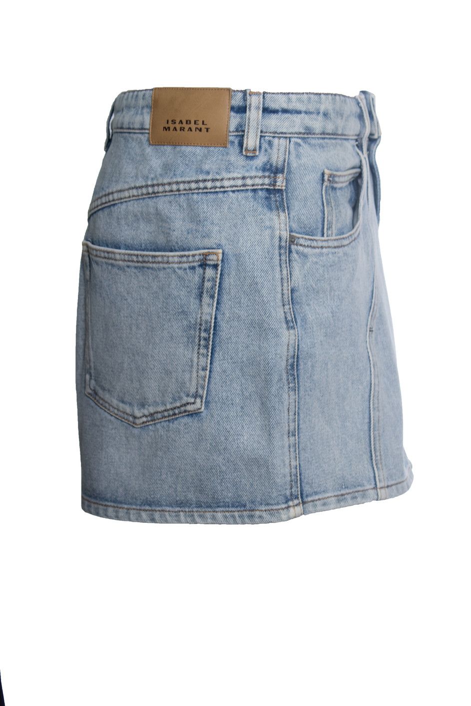 Isabel Marant Isabel Marant, blue mini denim skirt Size 27" / US 4 / IT 40 - 4 Thumbnail