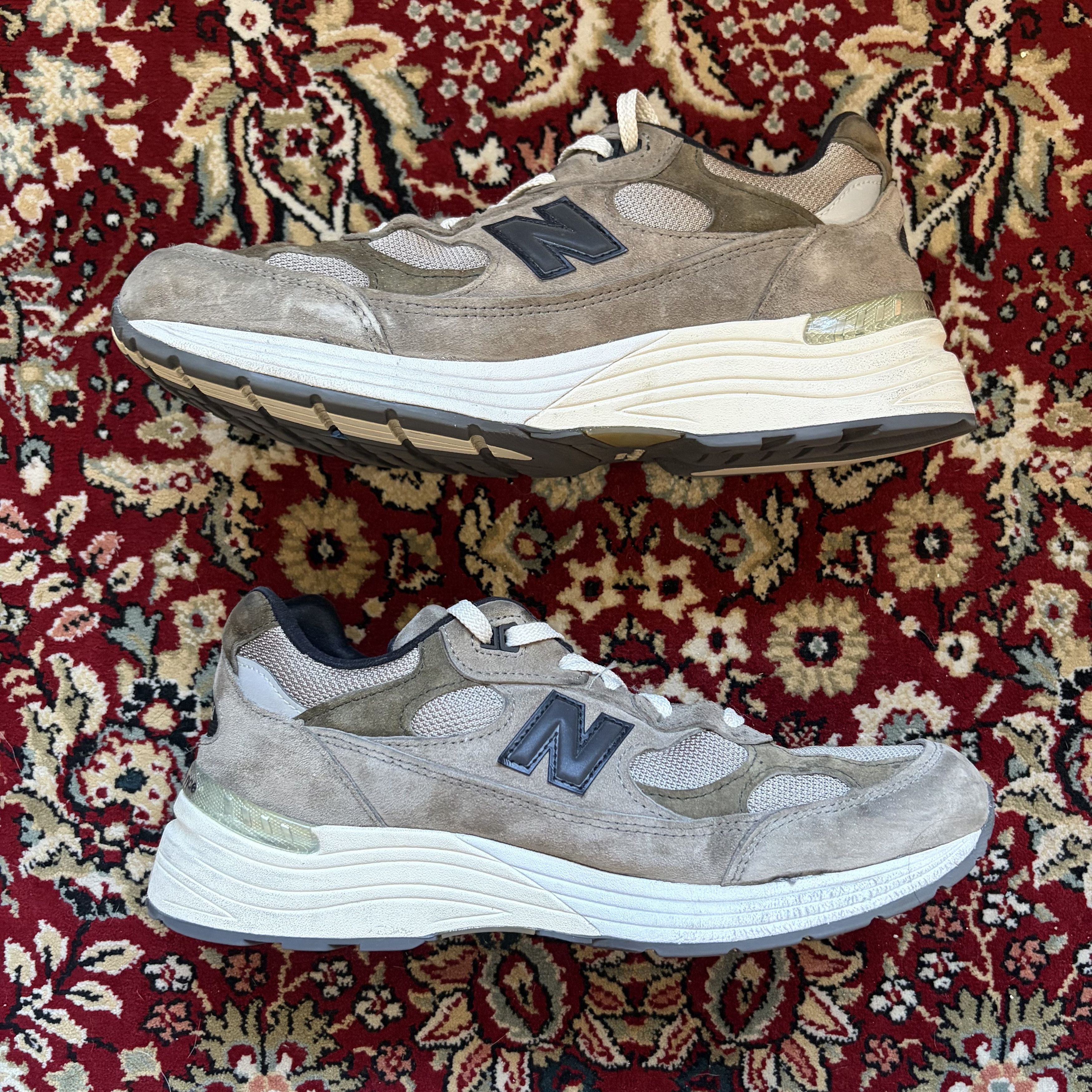 JJJJound × New Balance New Balance 992 JJJJound Grey Size US 9 / EU 42 - 2 Thumbnail
