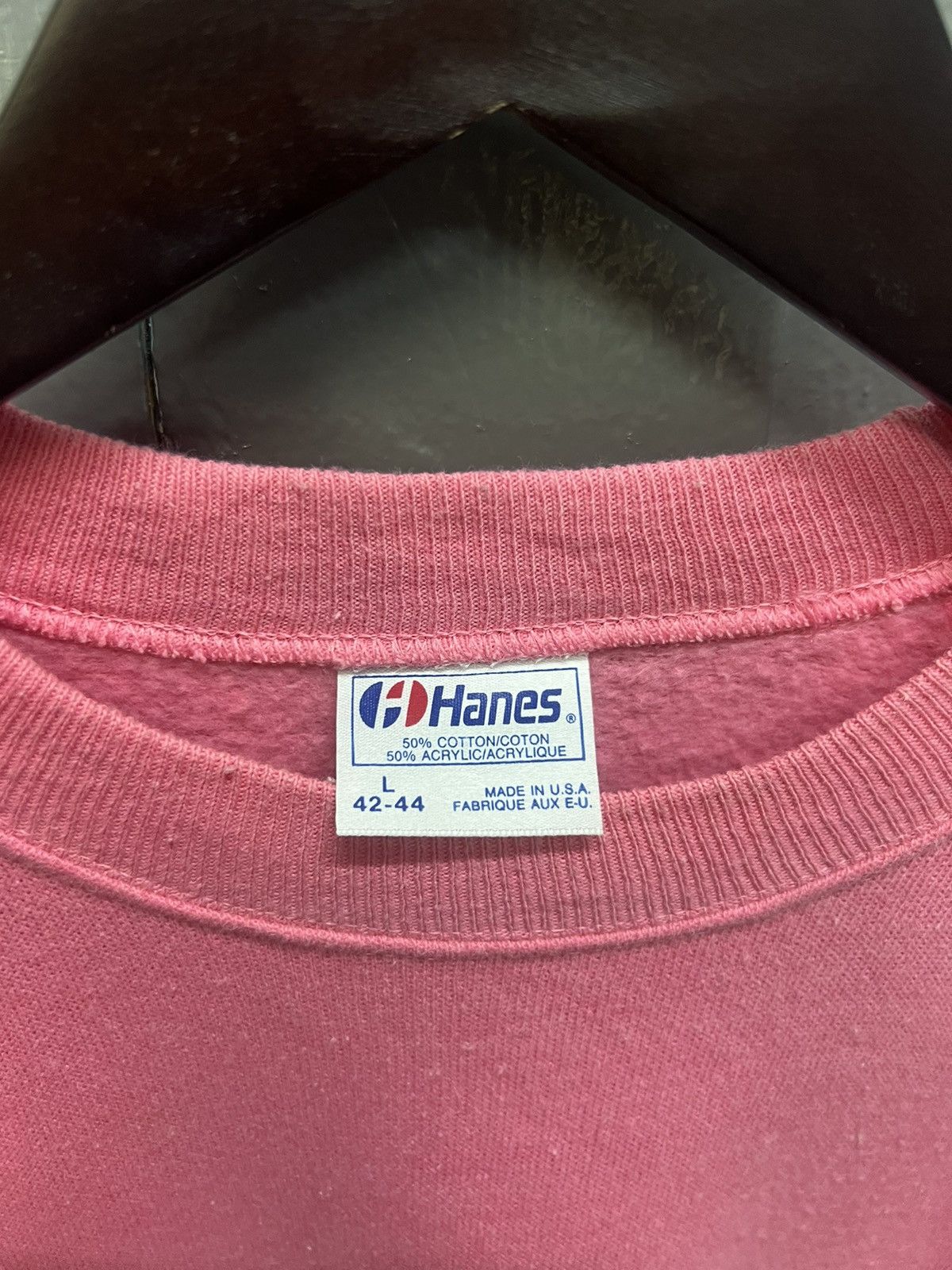 Hanes Vintage 80s Hanes Sweatshirt Size US L / EU 52-54 / 3 - 6 Thumbnail
