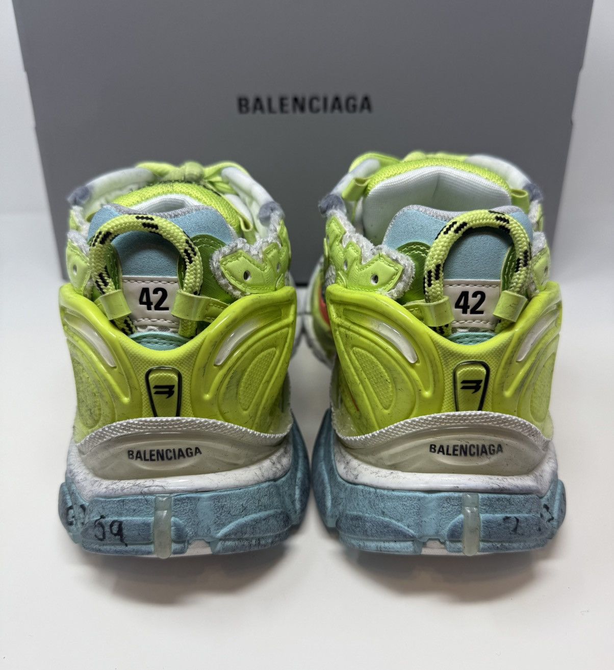 Balenciaga Balenciaga Marathon Runner Sneaker Yellow Unreleased Demna Size US 9 / EU 42 - 5 Thumbnail