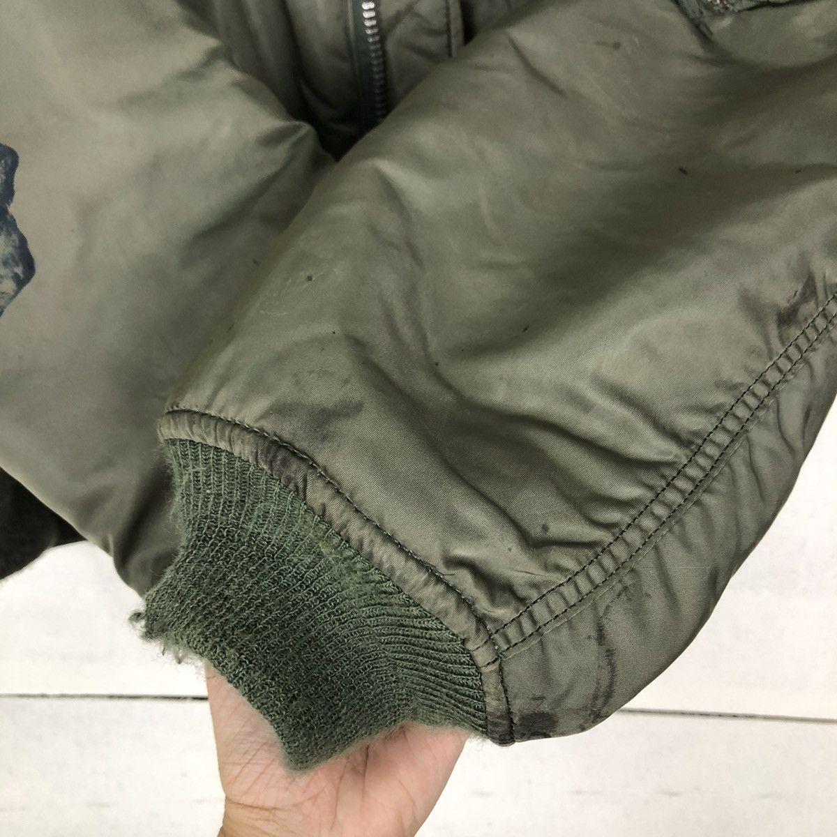 Alpha Industries 🔥VINTAGE MA-1 BOMBER JACKET REVERSIBLE APLHA INDUSTRIES USA Size US M / EU 48-50 / 2 - 14 Thumbnail