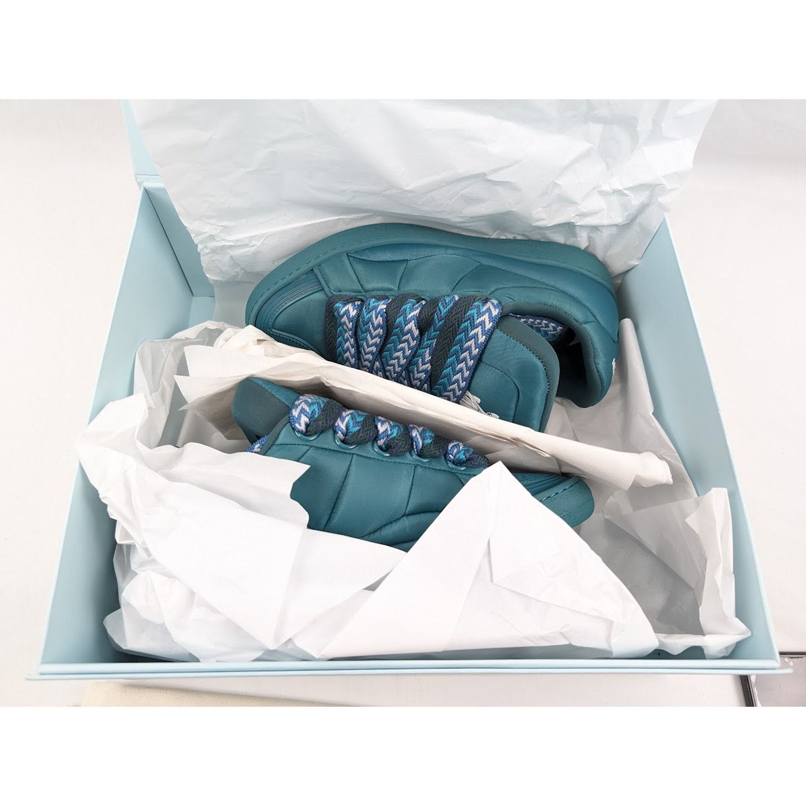 Lanvin o1rshd1 Curb XL Sneakers in Forest Size US 12 / EU 45 - 22 Thumbnail