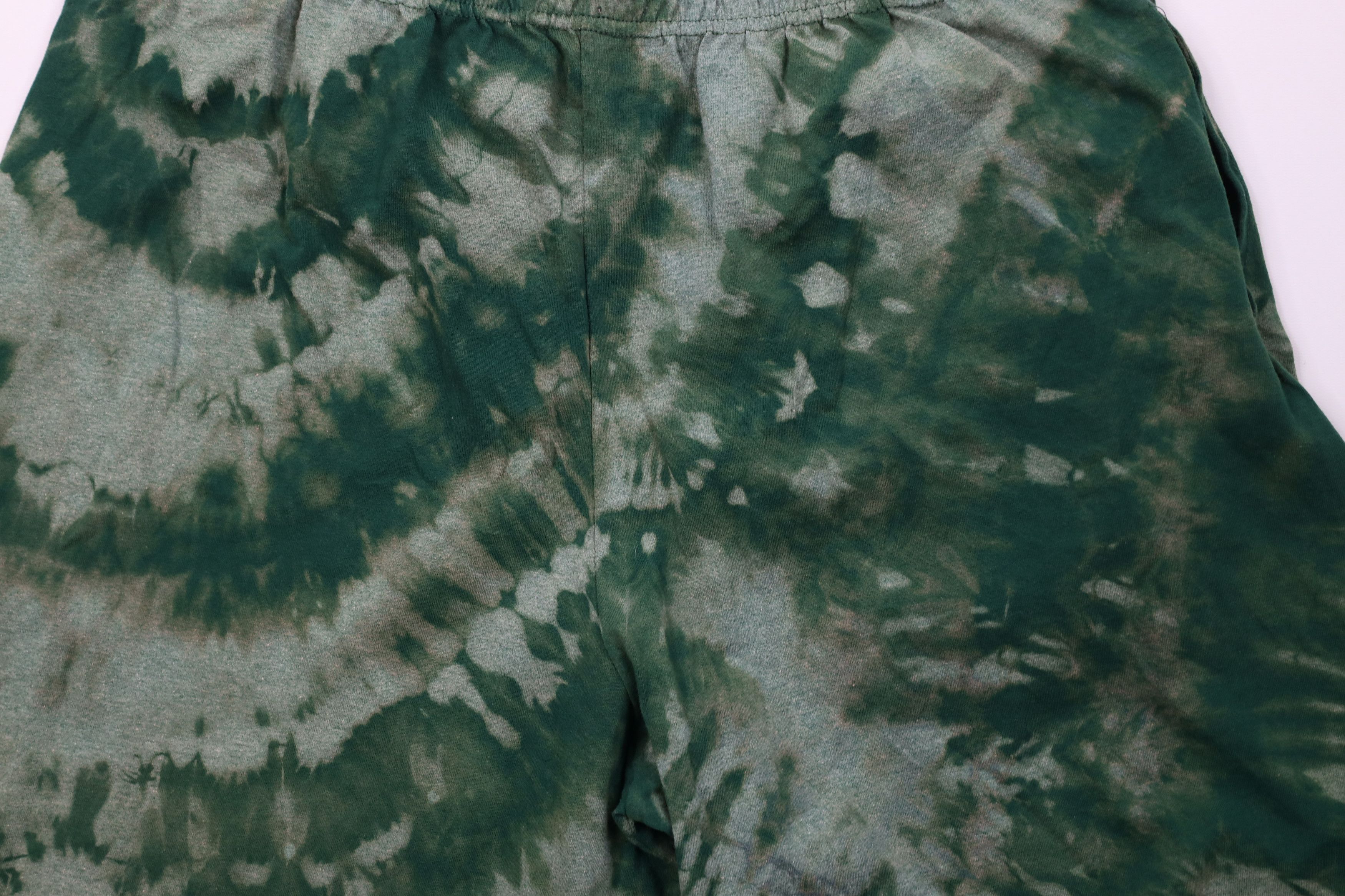 Vintage Vintage Y2K Streetwear Above Knee Dad Shorts Trippy Green Size US 38 / EU 54 - 9 Thumbnail