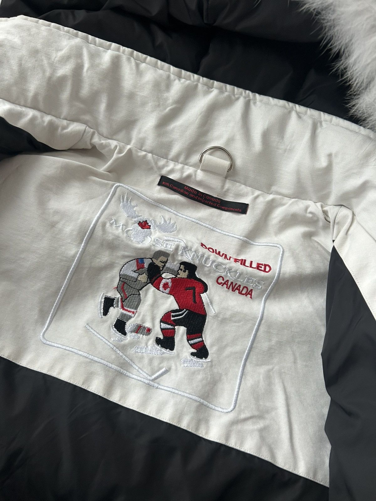 Moose Knuckles 3Q puffer fur jacket