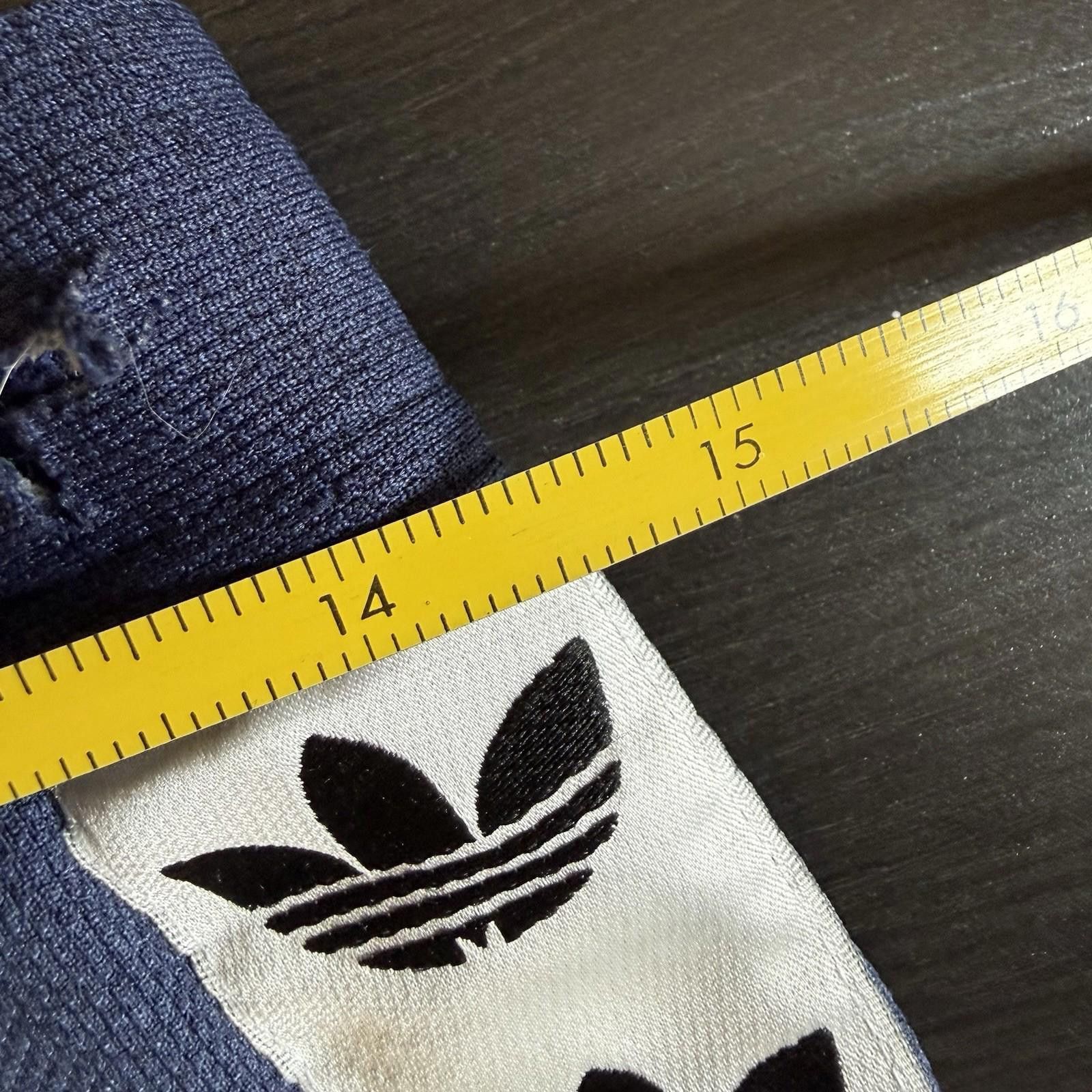 Adidas Vintage 90s Rare Adidas Track Pants Sweatpants Navy Size US 28 / EU 44 - 4 Thumbnail