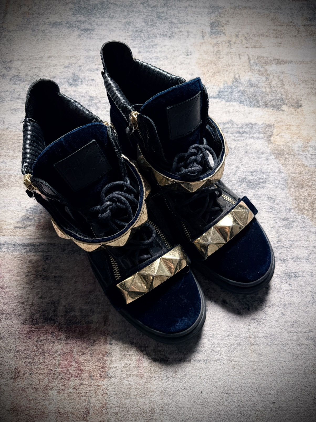 Giuseppe Zanotti giuseppe zanotti pyramid stud sneaker Size US 11 / EU 44 - 2 Thumbnail