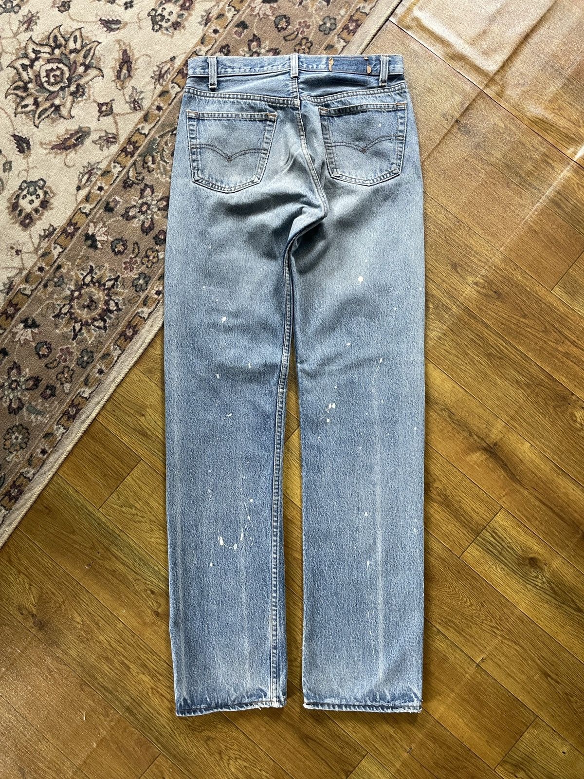 Levi's × Levi's Vintage Clothing × Vintage Crazy Vintage 501 Distressed Denim Size US 30 / EU 46 - 4 Thumbnail