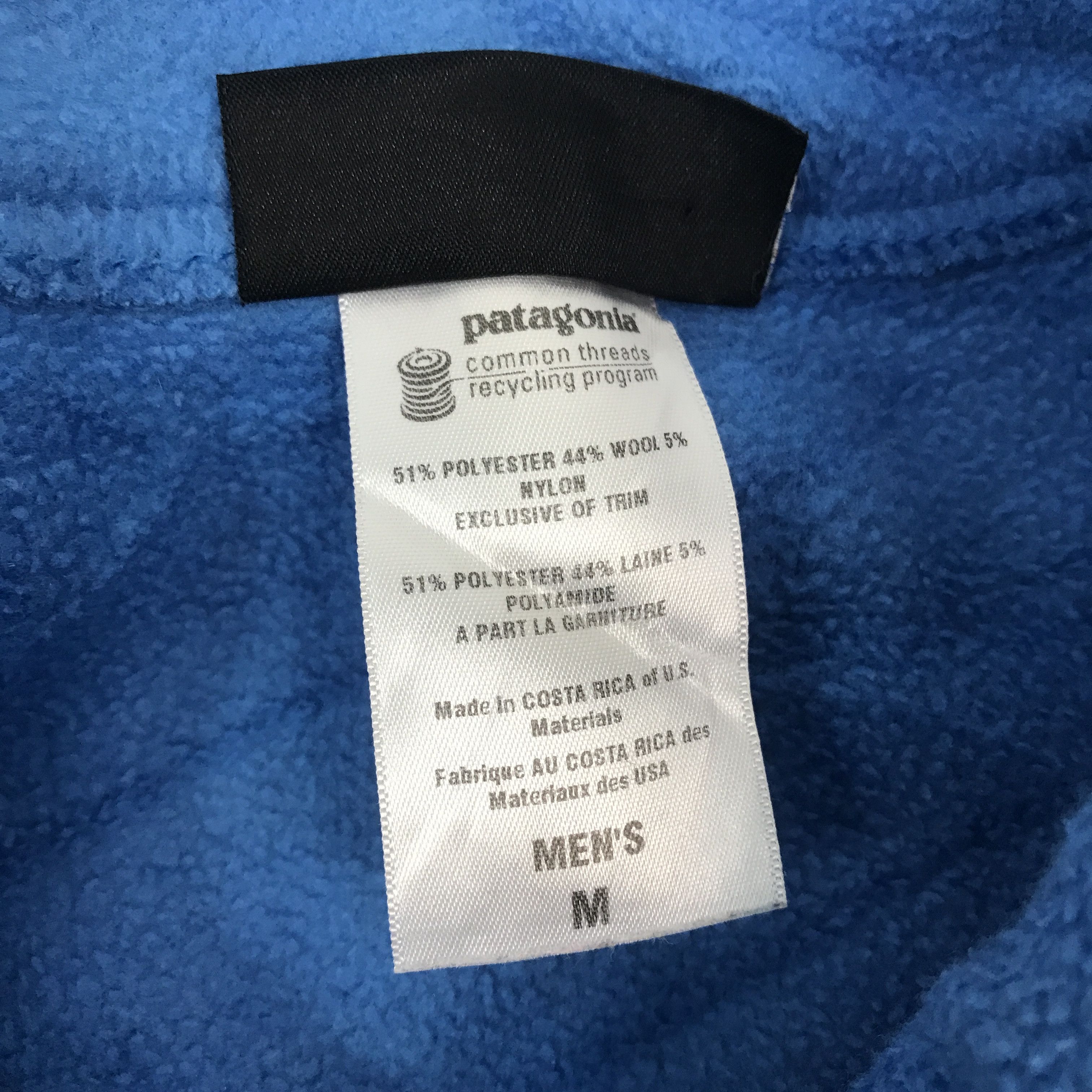 Patagonia Vintage Patagonia Blue Fleece zipper Jacket Size US M / EU 48-50 / 2 - 10 Thumbnail