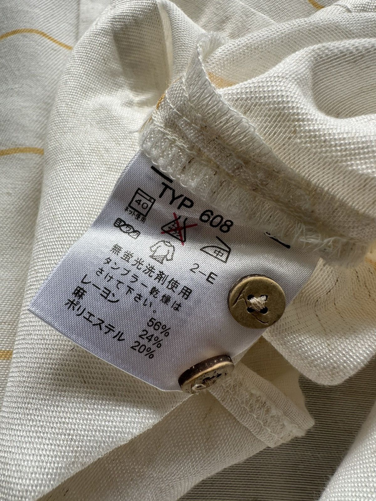 Kansai Yamamoto 2010's Kansai Tabito open collar shirt Size US M / EU 48-50 / 2 - 8 Thumbnail