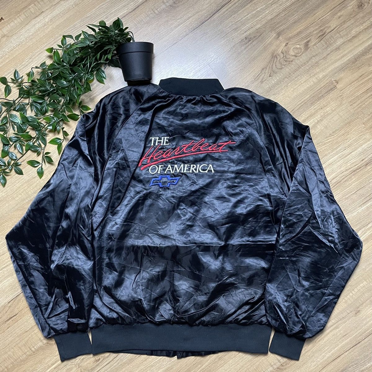 Vintage Vintage 90’s Chevrolet Camaro Racing Bomber Varsity Jacket