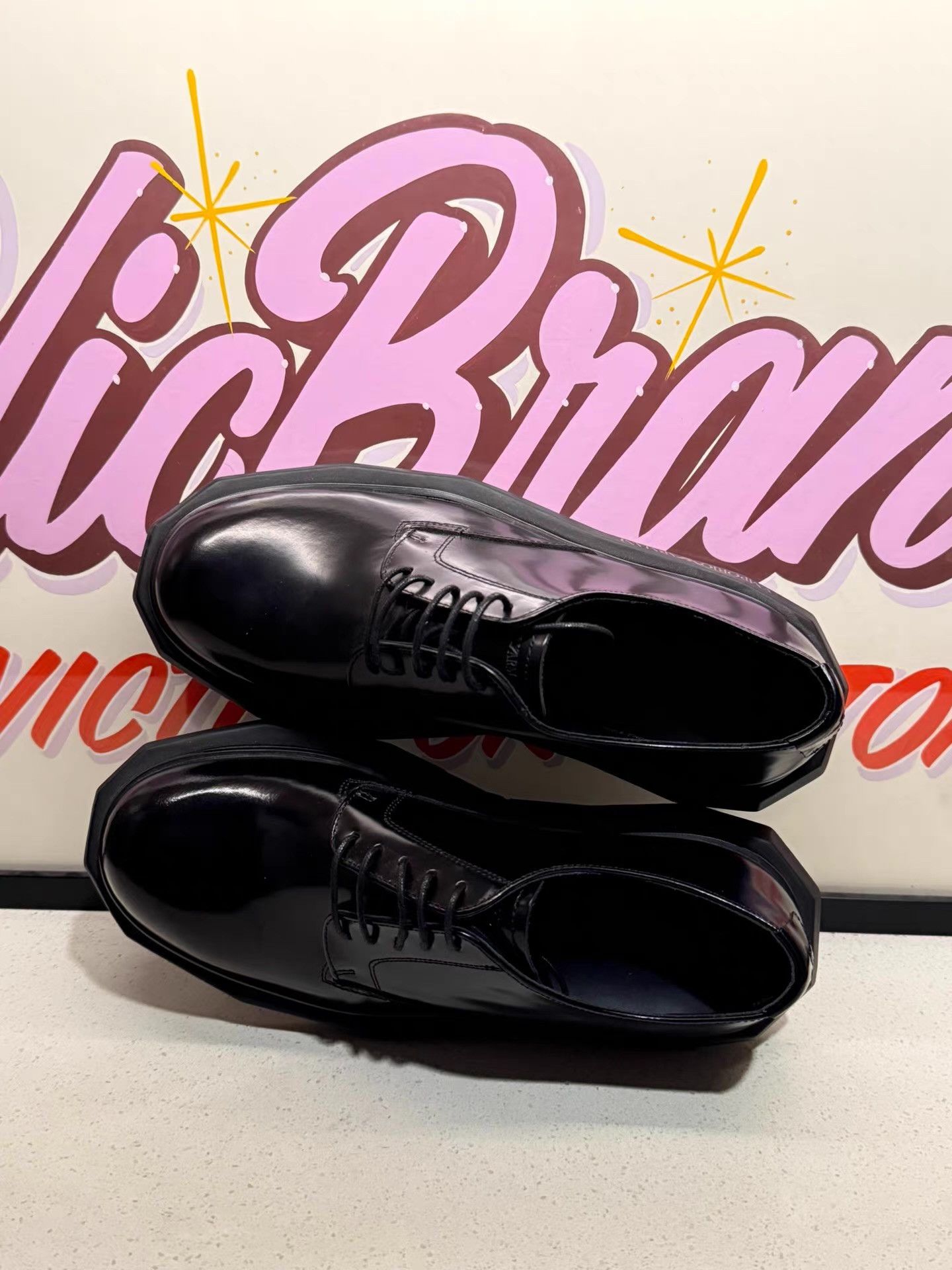 Armani Emporio Armani runway square-toe derby shoes Ｑ20 Size US 7.5 / EU 40-41 - 5 Thumbnail
