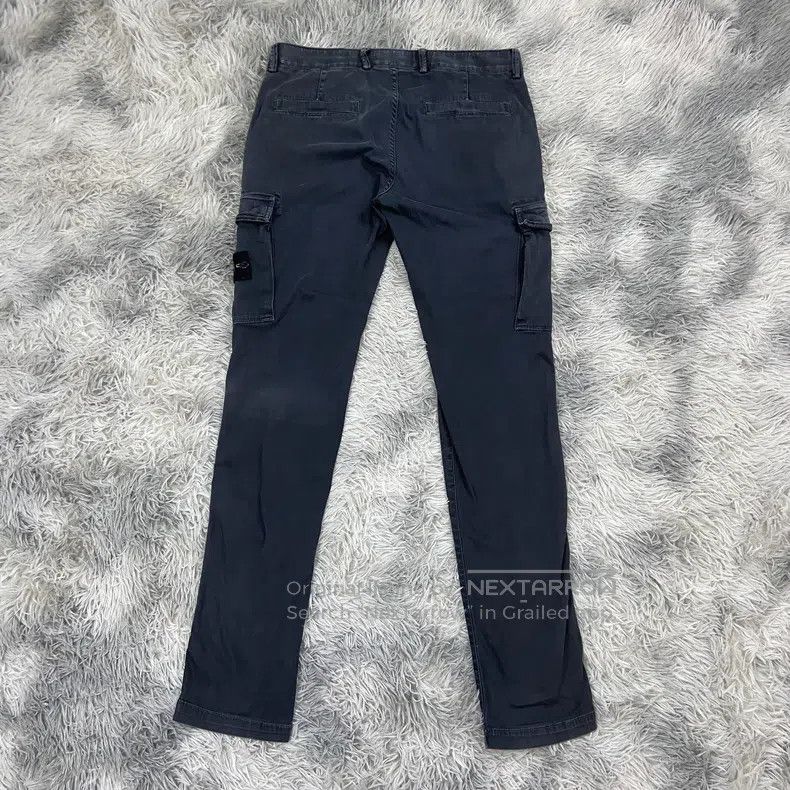 Stone Island Stone Island Washed Distressed Double Pocket Cargo Pants Size US 31 - 6 Thumbnail