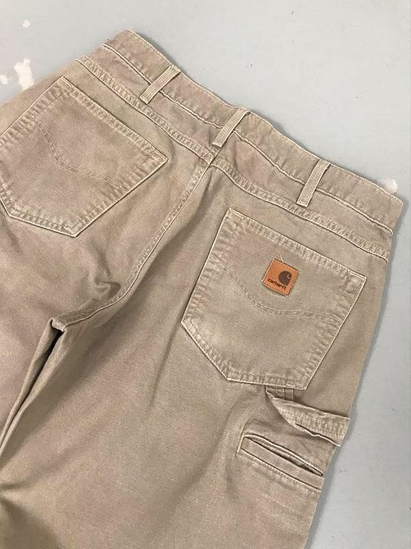 Carhartt × Vintage Vintage Carhartt carpenter denim Size US 34 / EU 50 - 4 Thumbnail