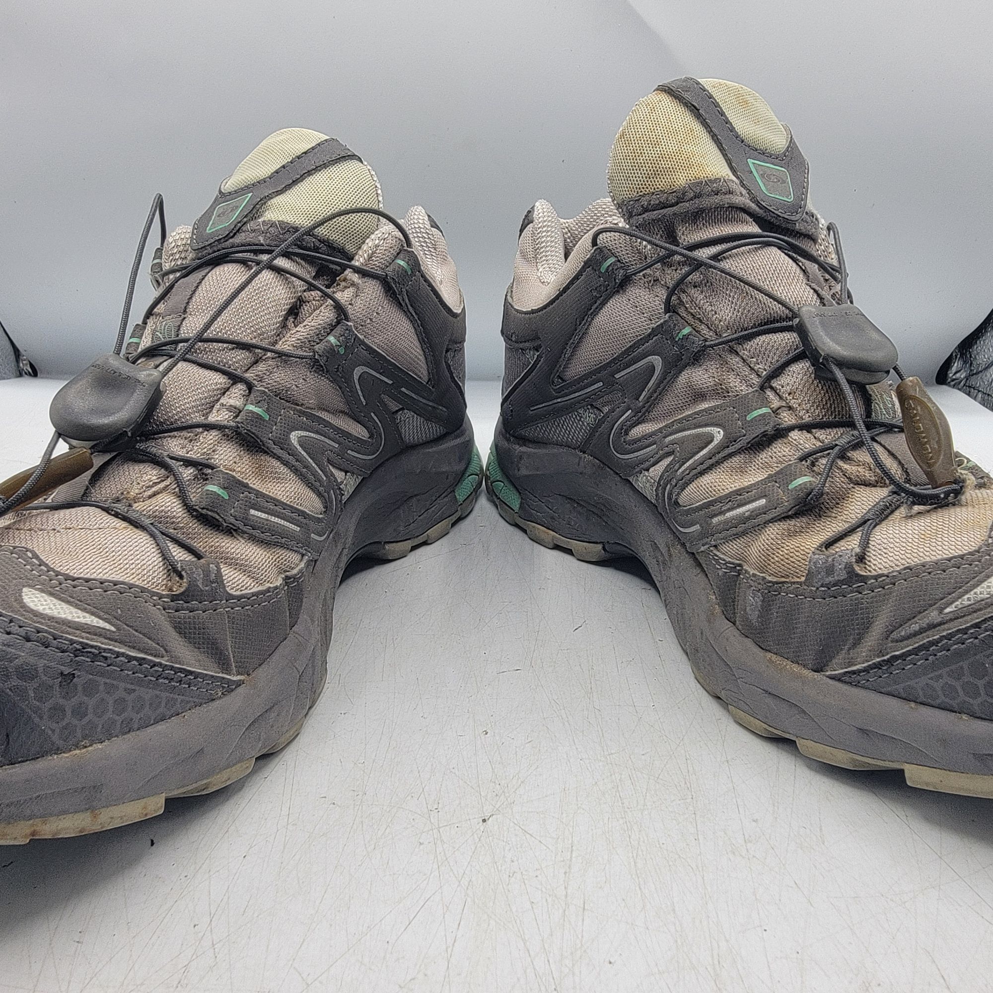 Salomon Salomon XA Comp 4 SCS Womens Size 9 Gray Shoes Gore Tex Trai Size US 9 / IT 39 - 3 Thumbnail