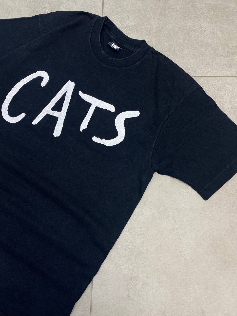 Band Tees Vintage Cats Musical Zurich Eye Back Print Promo T-Shirt Size US XL / EU 56 / 4 - 5 Thumbnail