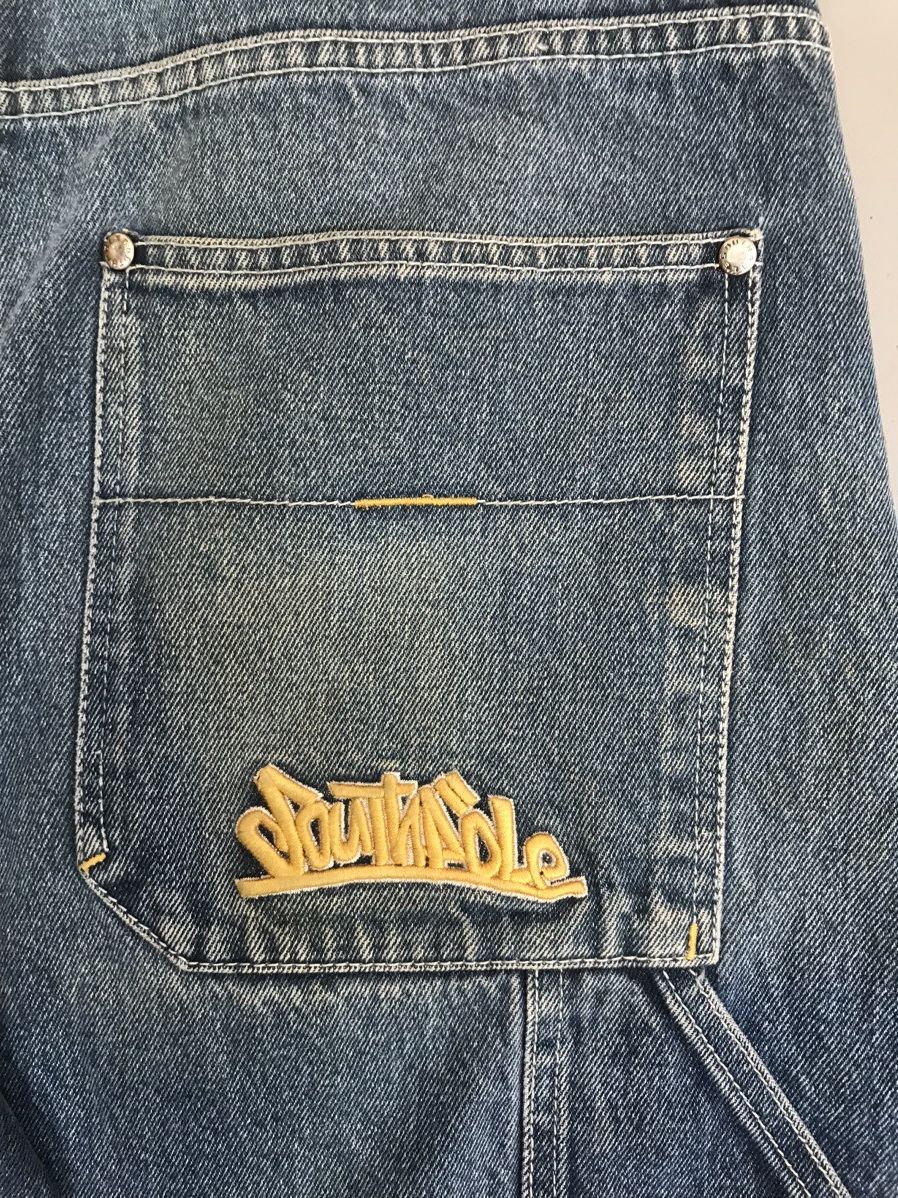 Southpole × Vintage Vintage Southpole embroidery denim short Size US 34 / EU 50 - 8 Thumbnail