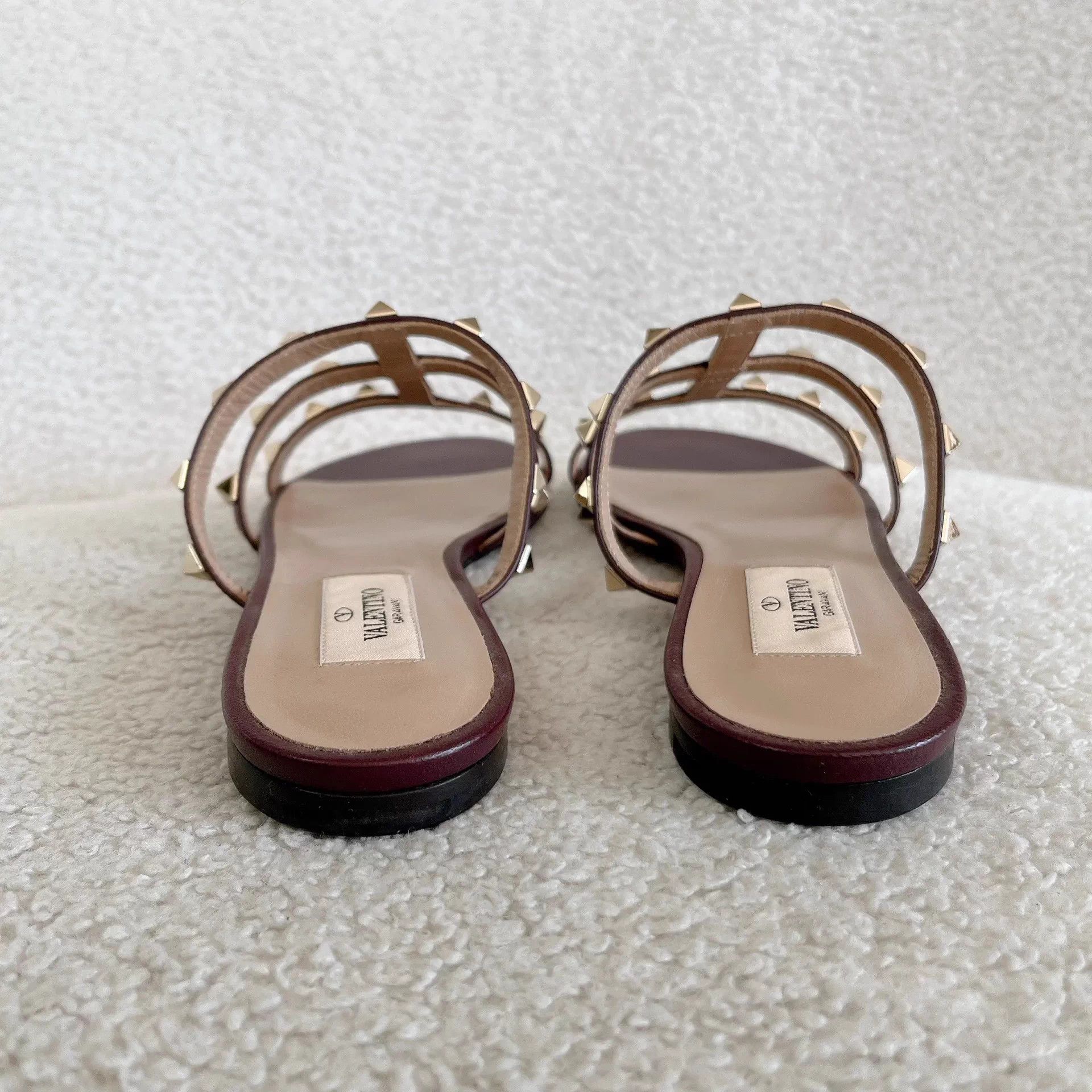 Valentino Valentino Red Slippers 36 Pre-owned Size US 8 / IT 38 - 5 Thumbnail