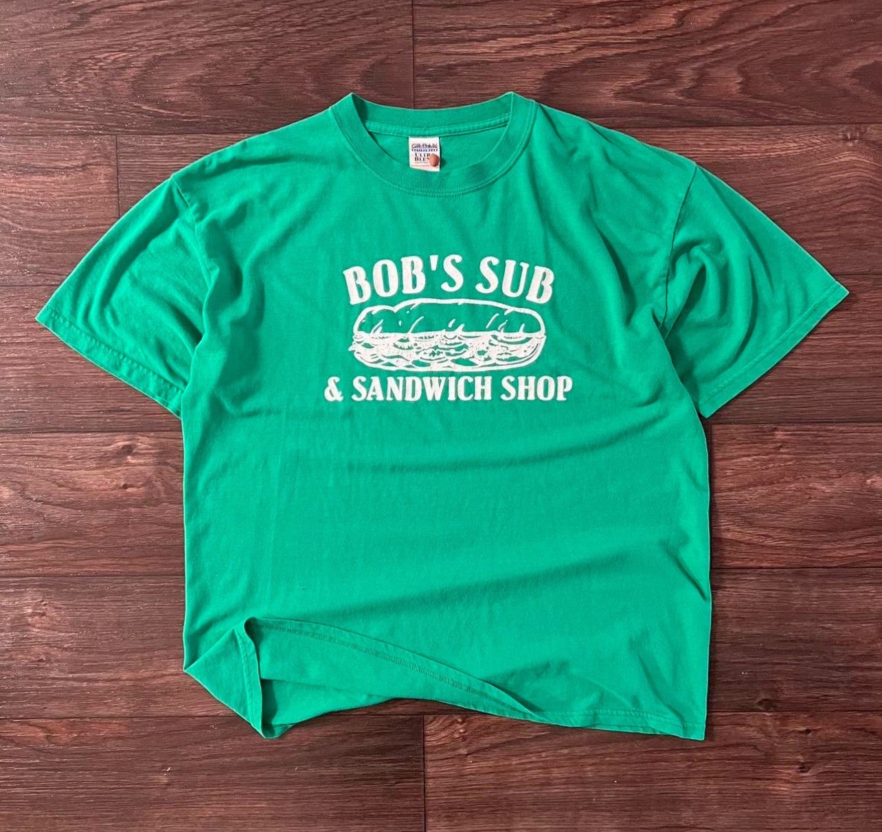Gildan Y2K essential sandwich, T-shirt restaurant over sized Size US XL / EU 56 / 4 - 1 Thumbnail