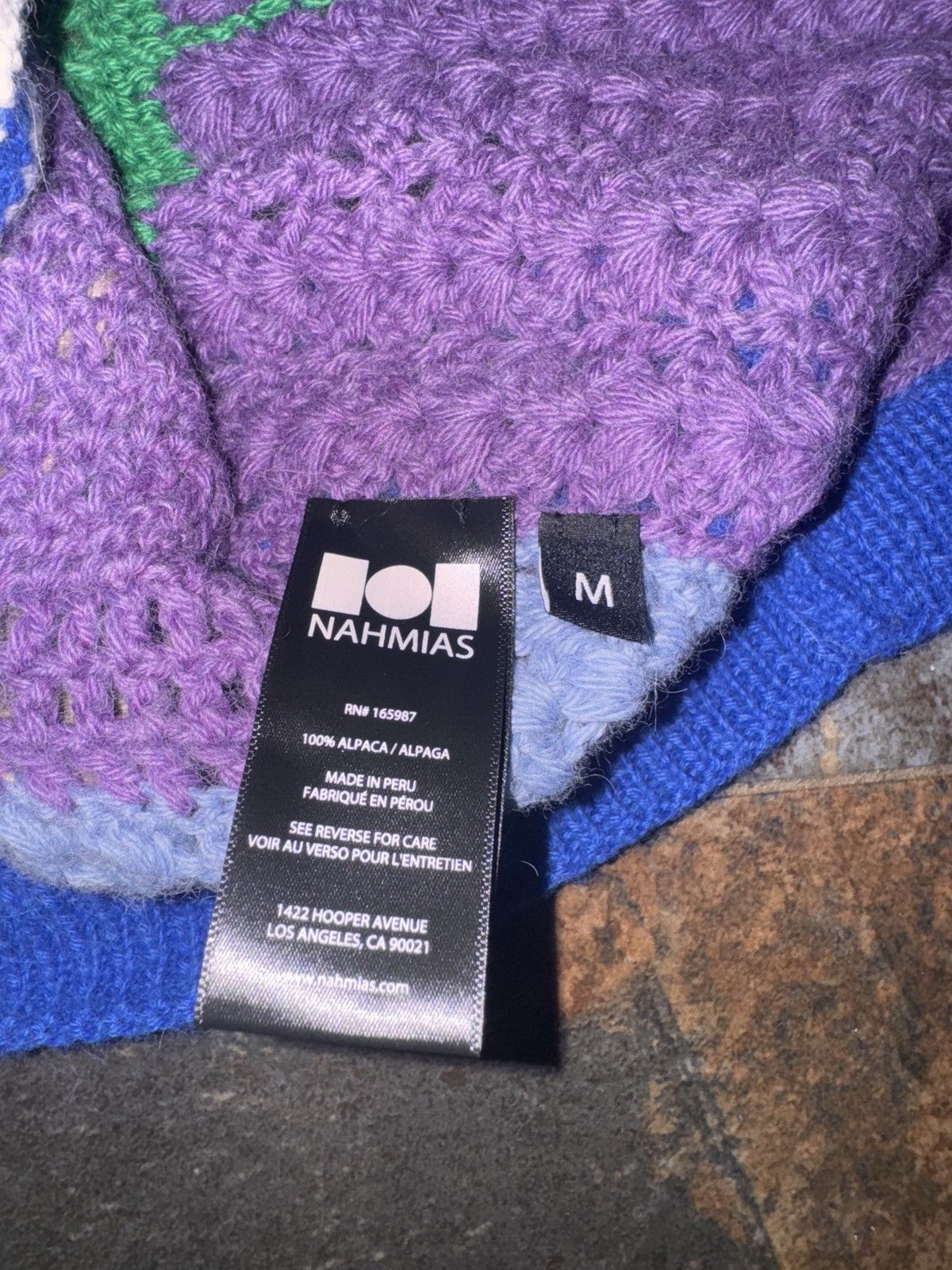 Nahmias Nahmias 420 Quilt Sweater Size US M / EU 48-50 / 2 - 10 Thumbnail