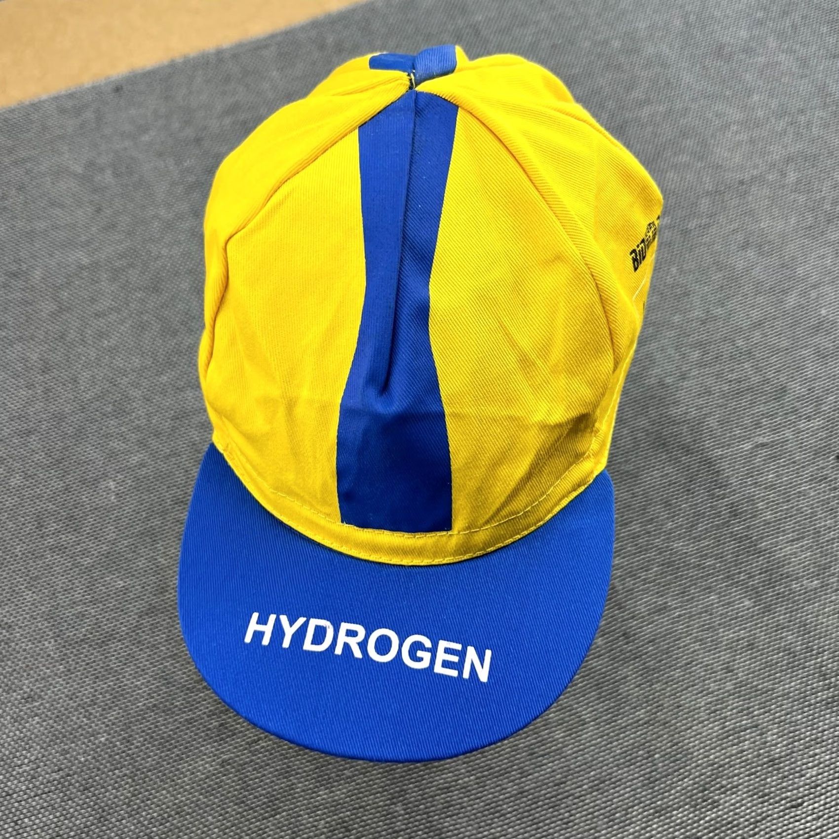 HYDROGEN Bioracer Uno-X Cycling Cap Hat One Size Yellow Racing unox Hydrogen Hat Size ONE SIZE - 6 Thumbnail