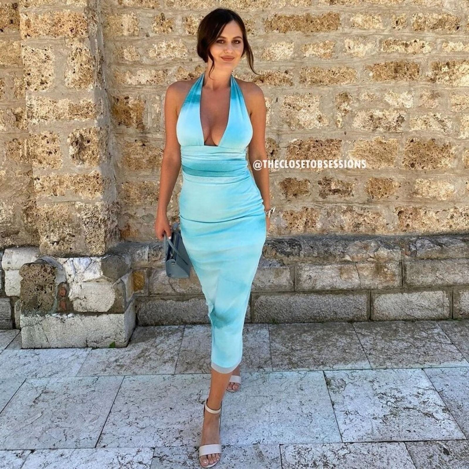 Zara ZARA BLOGGER FAVE!!! Fitted Midi Dress Size L / US 10 / IT 46 - 9 Thumbnail